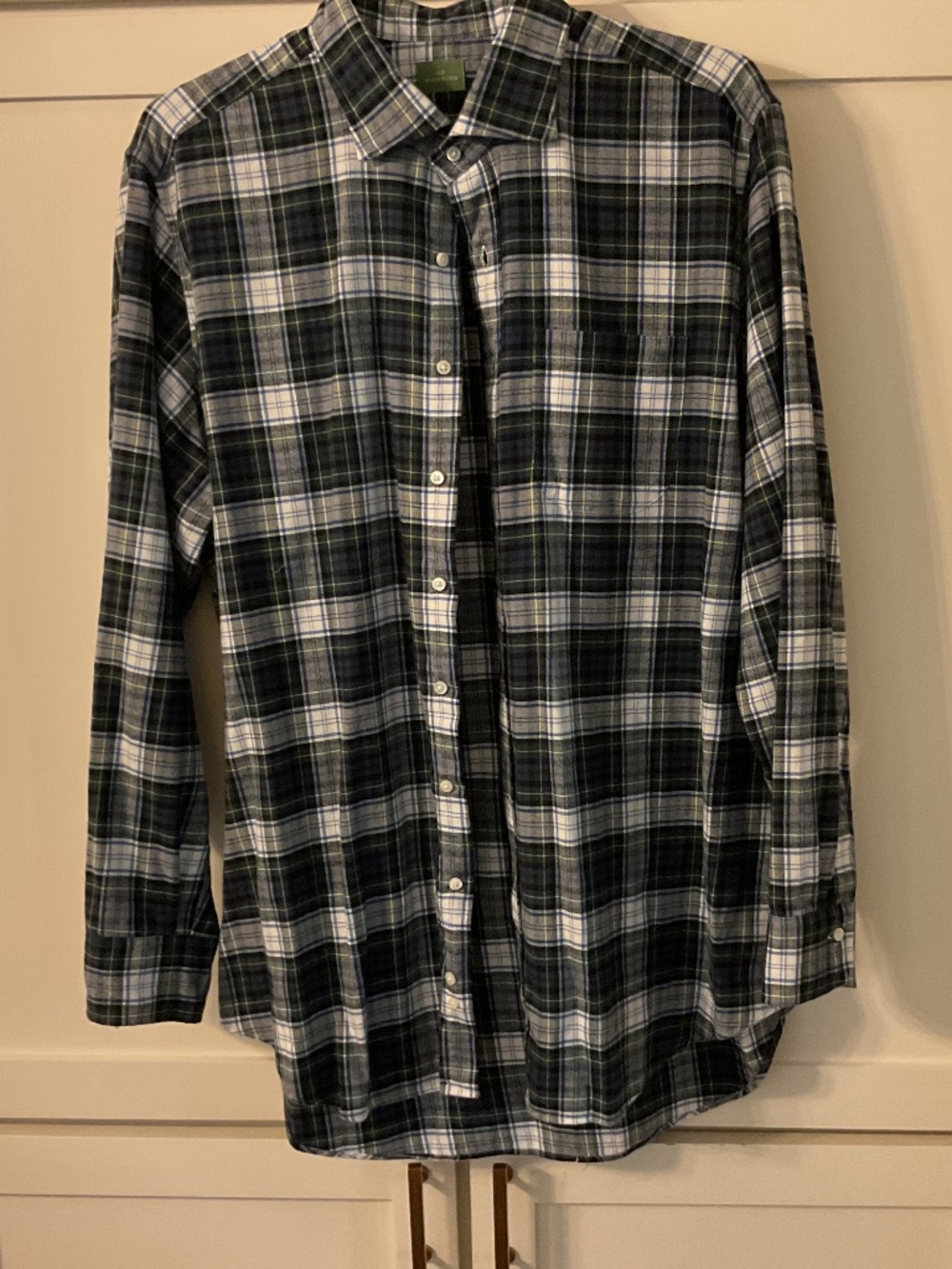 Sid Mashburn Classic Flannel Shirt XL